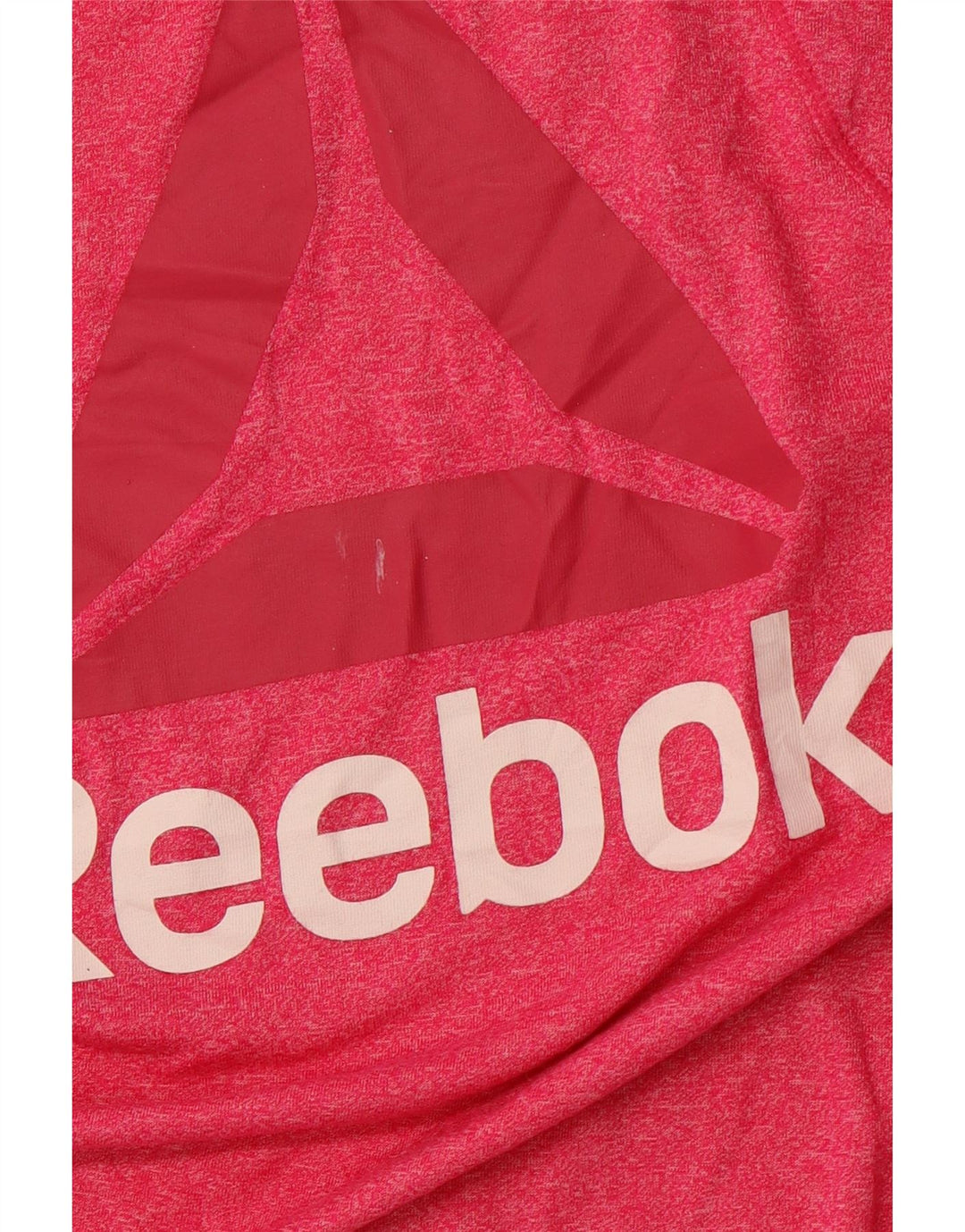 Canotta grafica REEBOK da donna UK 14 grande rosa