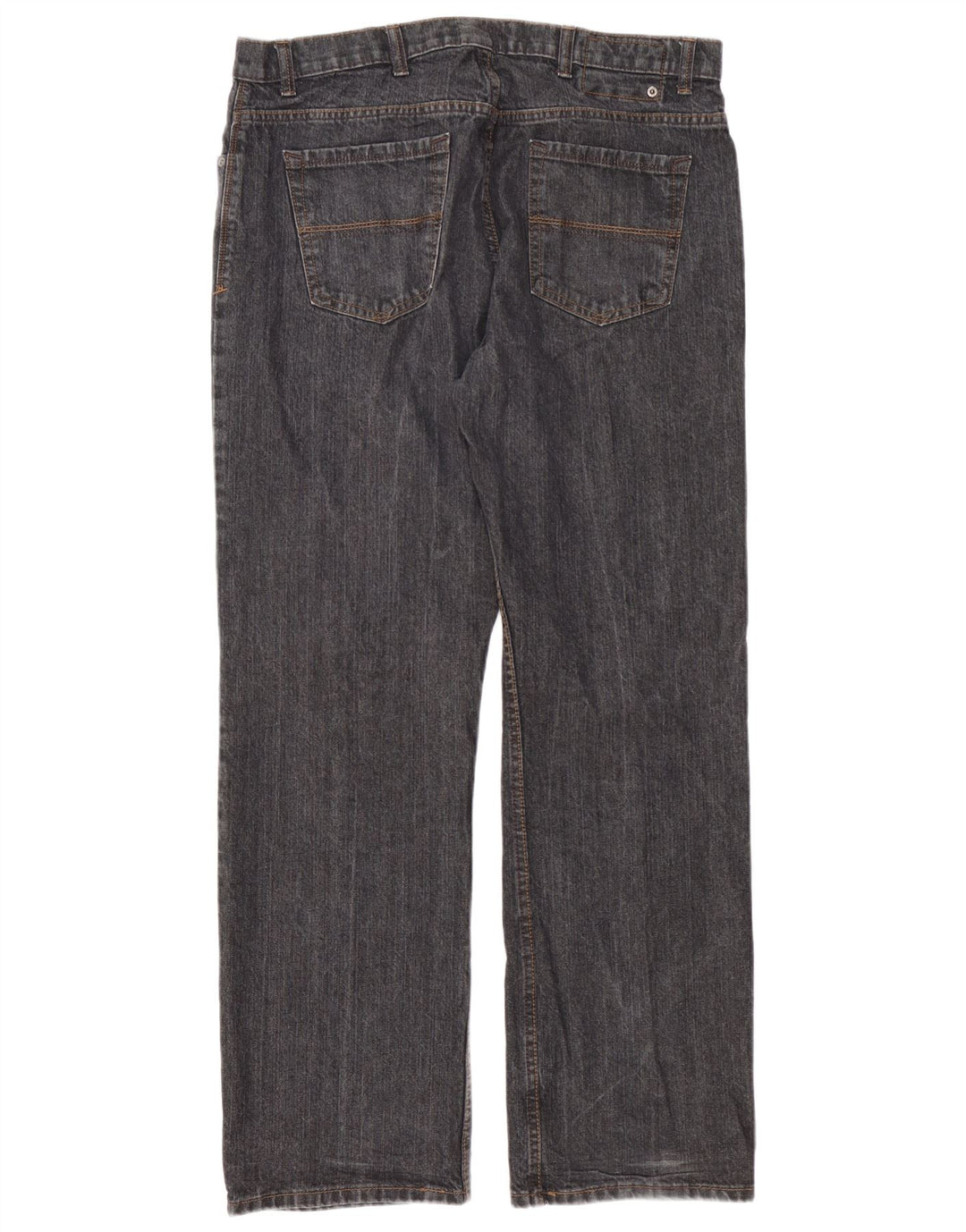 Jeans dritti dritti da uomo Marks & Spencer blu Harbour W38 L31 grigi