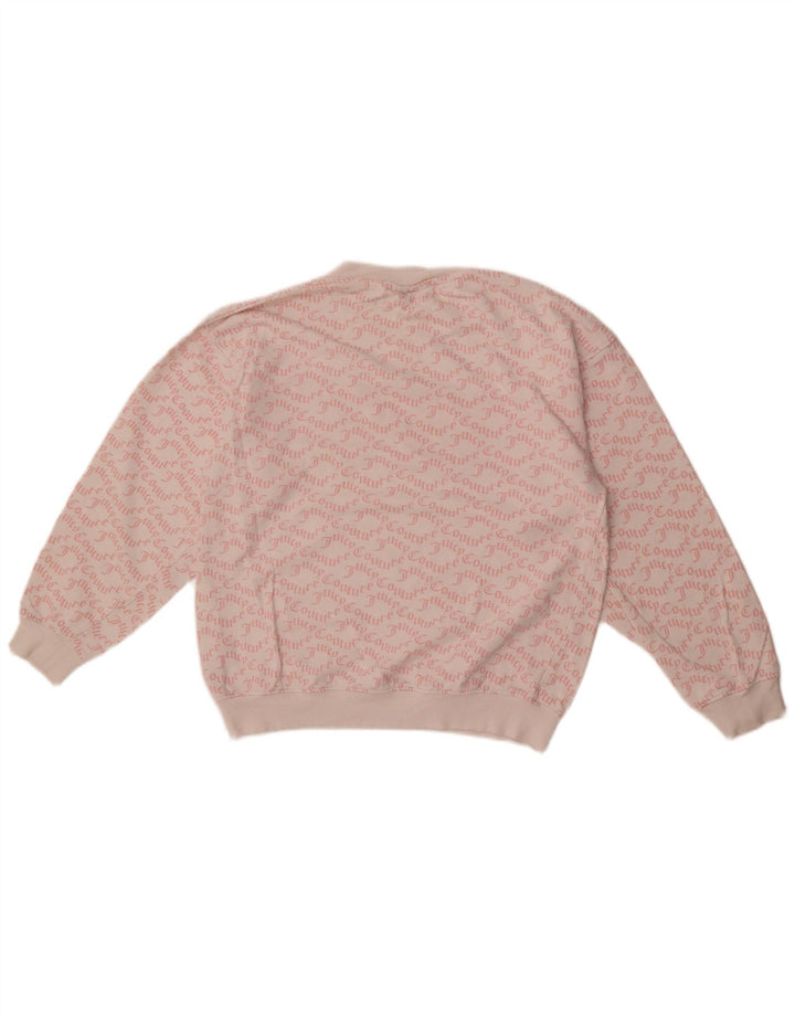 Felpa da donna Juicy Couture UK 14 Medium White Colourblock