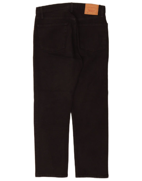 Jeans dritti Levi's 501 da donna W27 L26 cotone nero