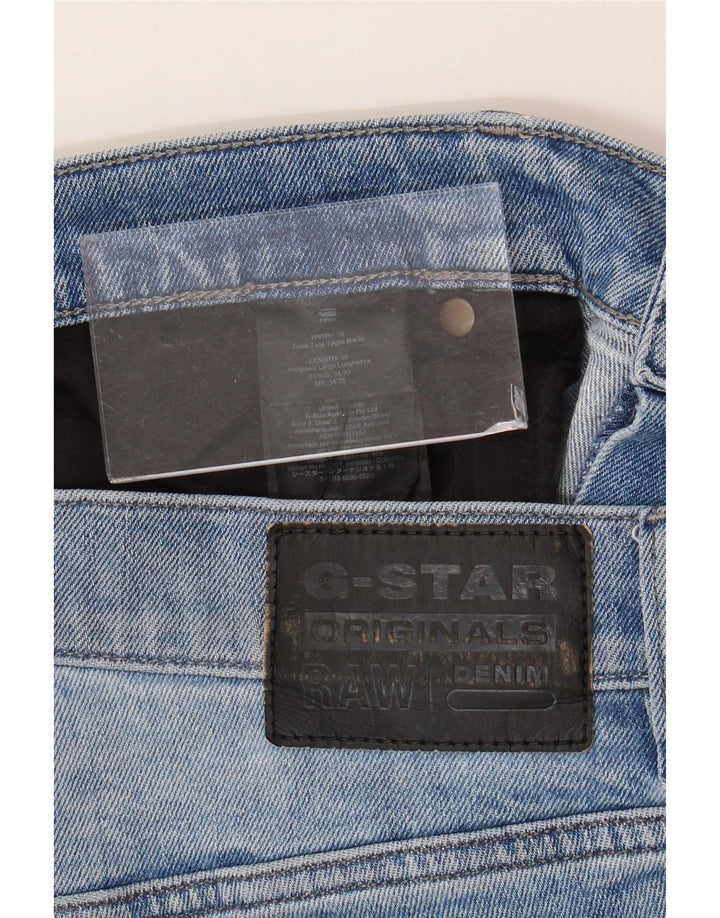Jeans dritti da uomo G-Star W34 L30 cotone blu