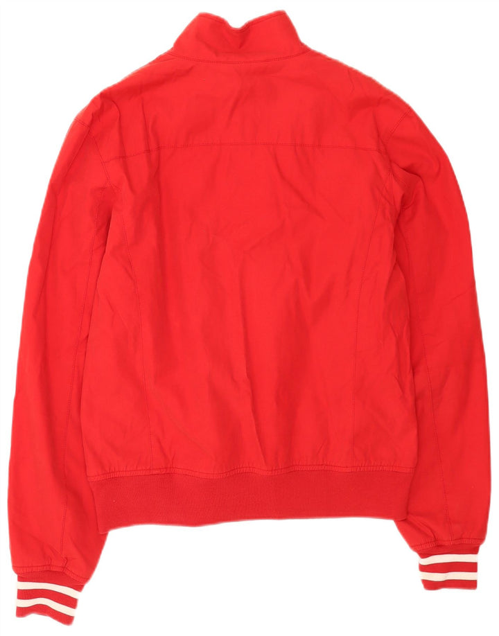 Giubbotto Bomber Donna Sisley IT 50 XL Rosso Cotone