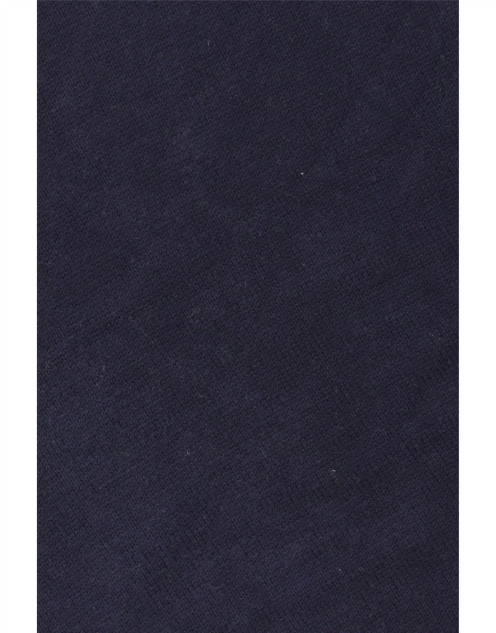 Maglione maglione girocollo da uomo Marks & Spencer grande cotone blu navy
