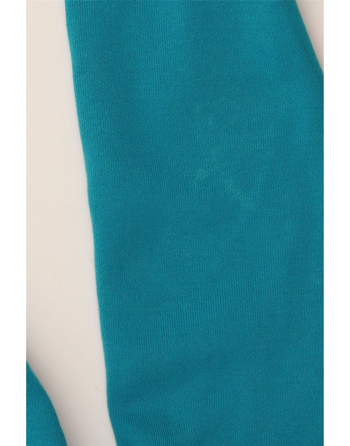 Maglia con cappuccio da donna Nike UK 12 cotone blu medio