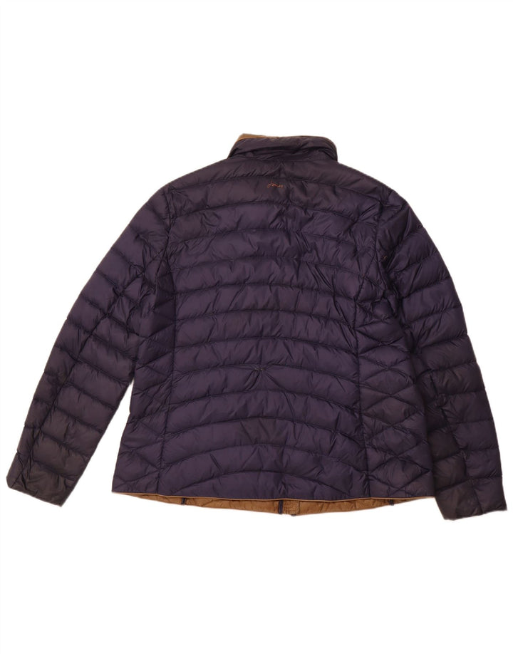 Giacca imbottita da donna Joules UK 18 XL blu navy in poliammide