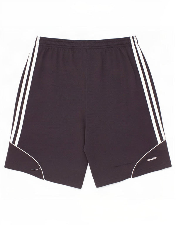 Pantaloncini sportivi Adidas Climalite da ragazzo 13-14 anni XL Poliestere nero