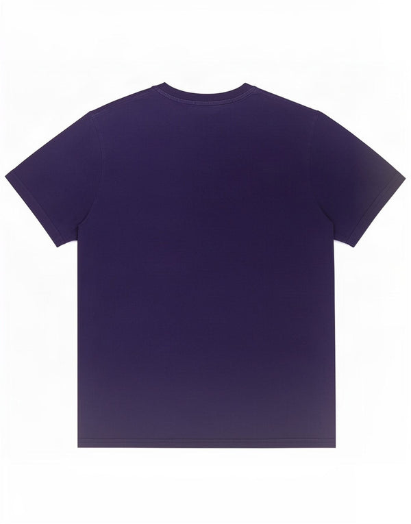 T-shirt grafica da uomo Champion Top medio blu navy