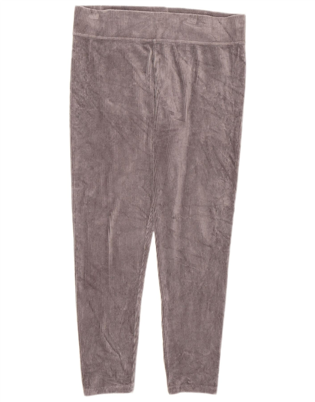 Leggings in velluto da donna Marks & Spencer UK 14 grande cotone grigio