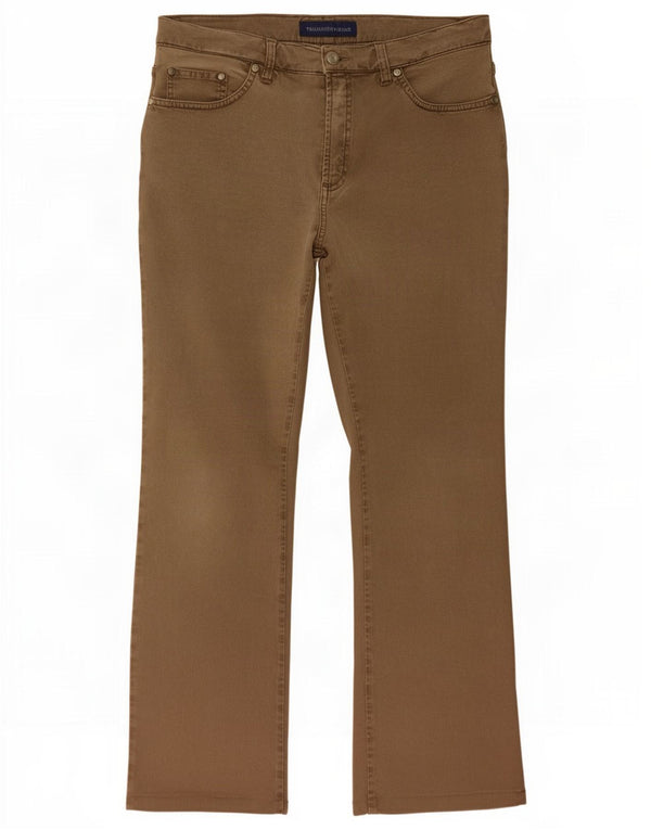 Jeans Straight Uomo Trussardi W31 L28 Cotone Marrone