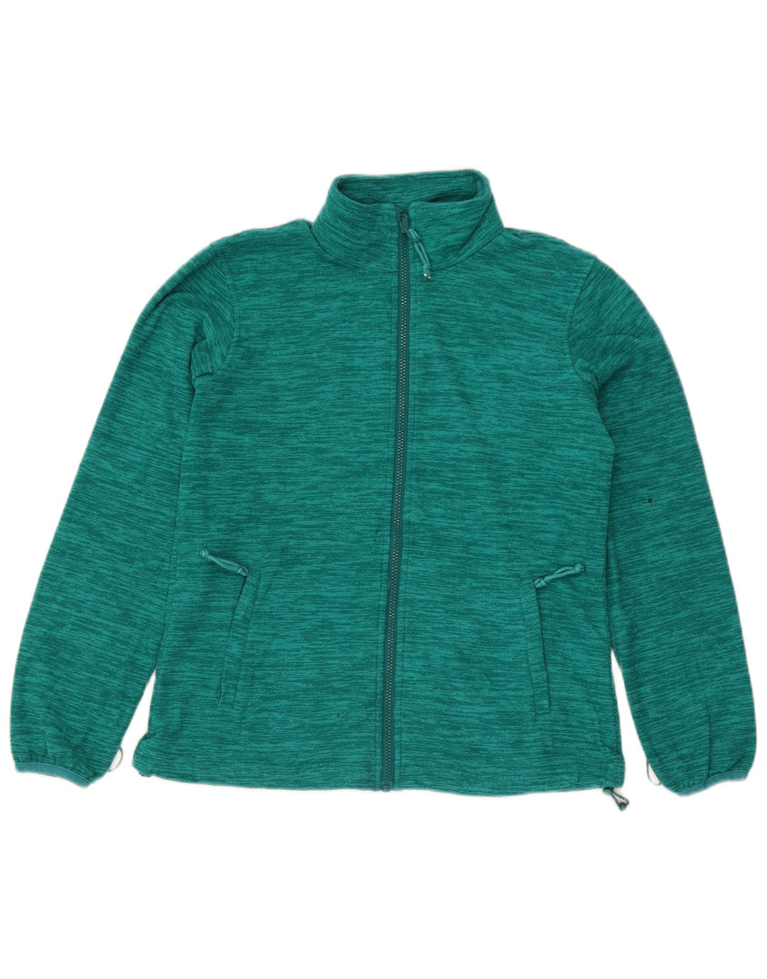 Giacca in pile foderata da donna Mountain Warehouse UK 10 piccola verde chiazzata