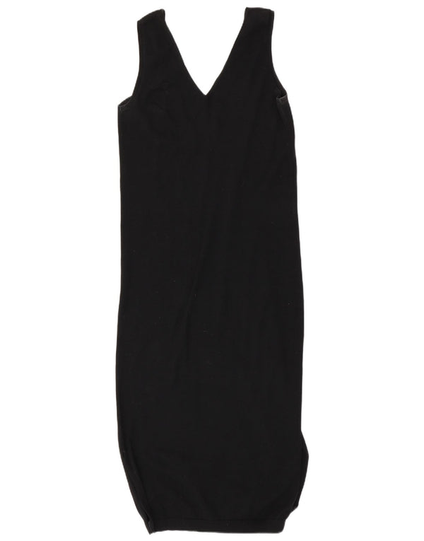 Abito aderente senza maniche da donna Superdry UK 10 Small Nero