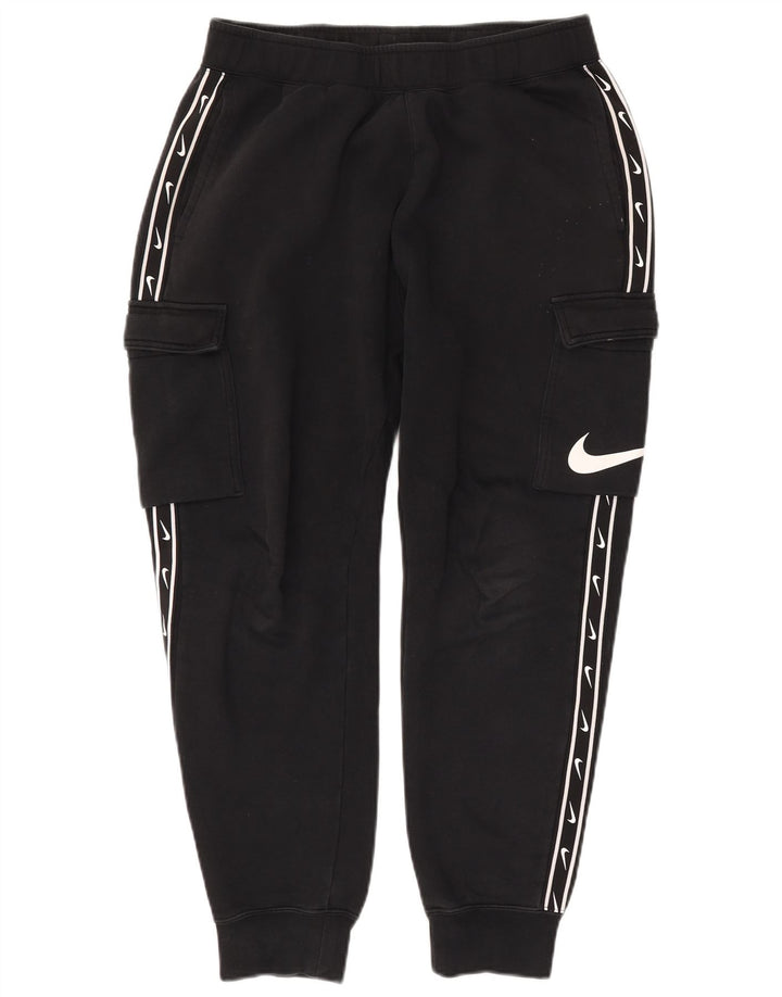 NIKE Pantaloni da tuta cargo con grafica da uomo Joggers medio cotone nero