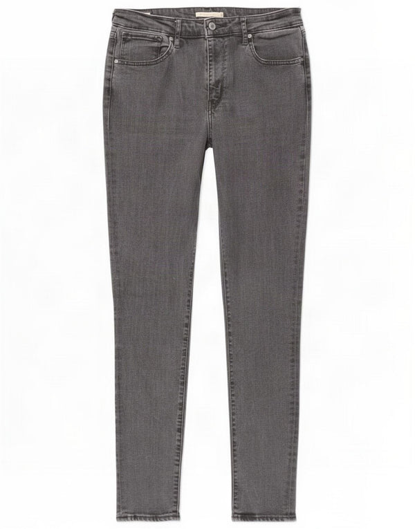 Levi's Jeans skinny a vita alta 721 da donna W31 L30 Grigio