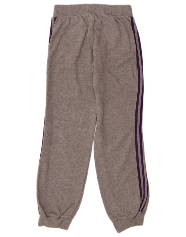 Pantaloni da tuta da donna Adidas Climalite Joggers UK 8/10 Piccolo Grigio