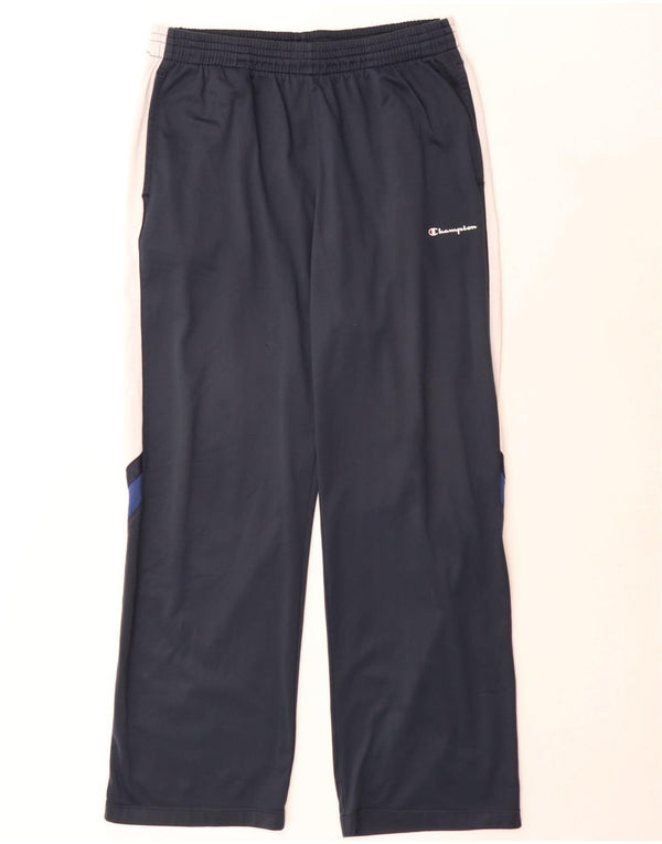 Pantaloni da tuta da uomo Champion XL Poliestere color block blu navy
