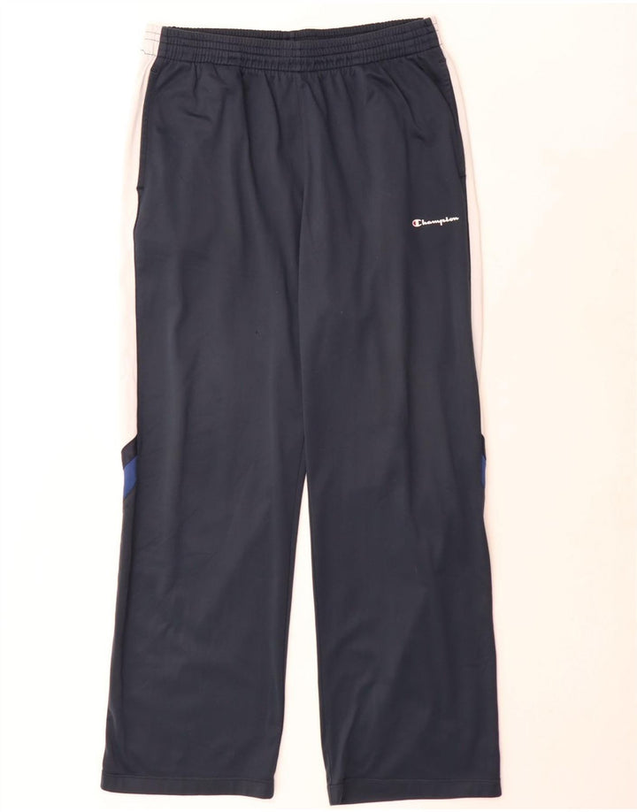 Pantaloni da tuta da uomo Champion XL Poliestere color block blu navy