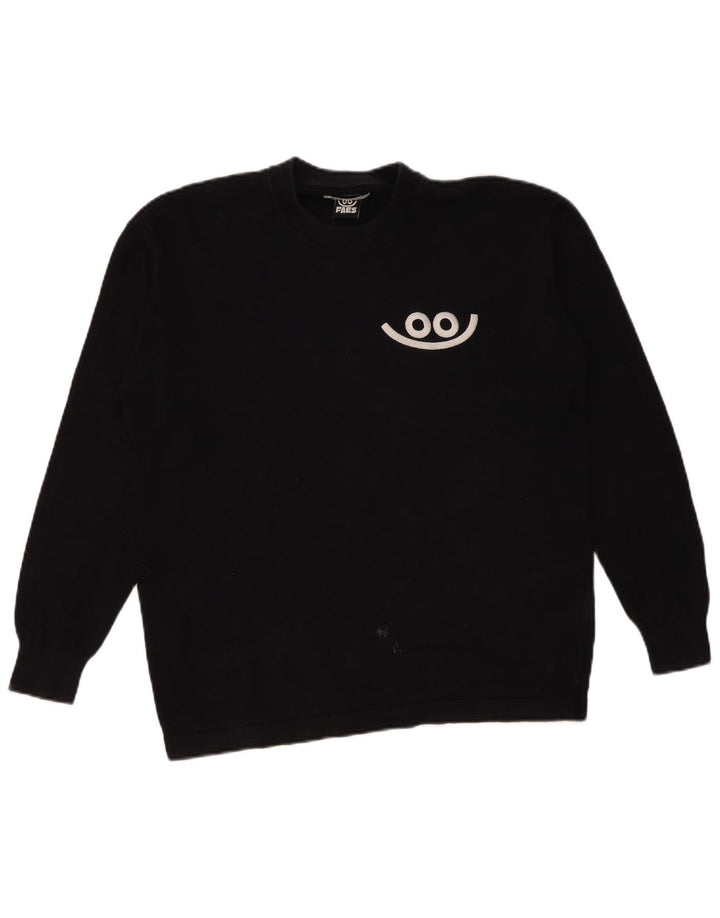 Maglione maglione girocollo da uomo Zara piccolo nero