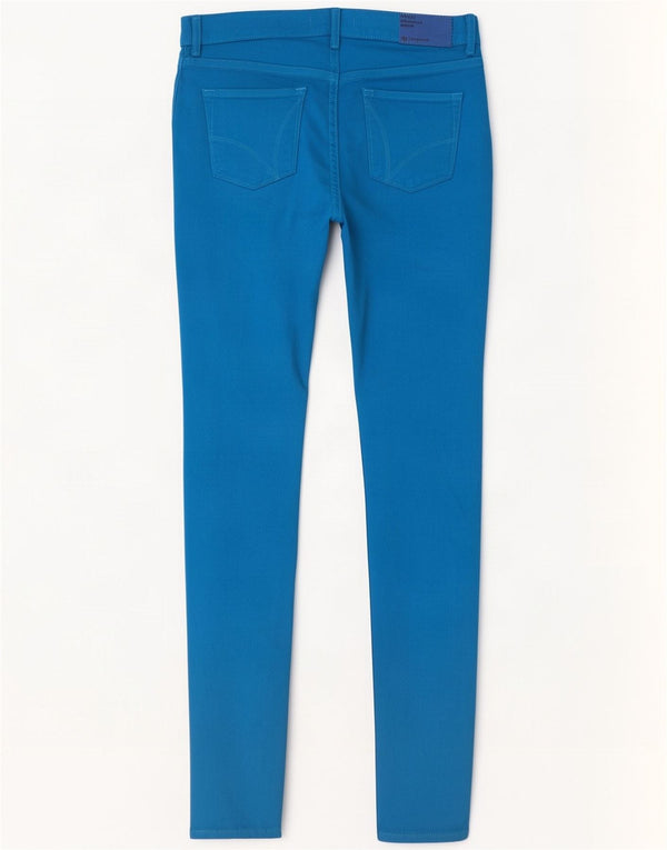 Jeans skinny Adidas da donna W28 L32 cotone blu