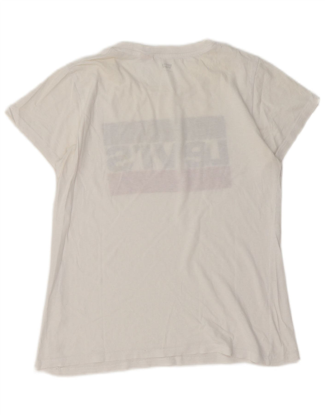 T-shirt grafica da donna LEVI'S Top UK 10 piccola bianca