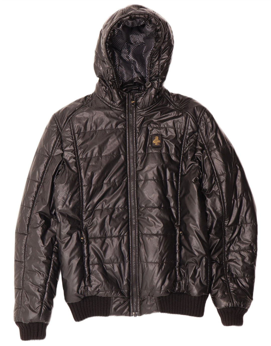 Giubbotto imbottito con cappuccio da bambina Refrigiwear 13-14 anni Nero Invernale