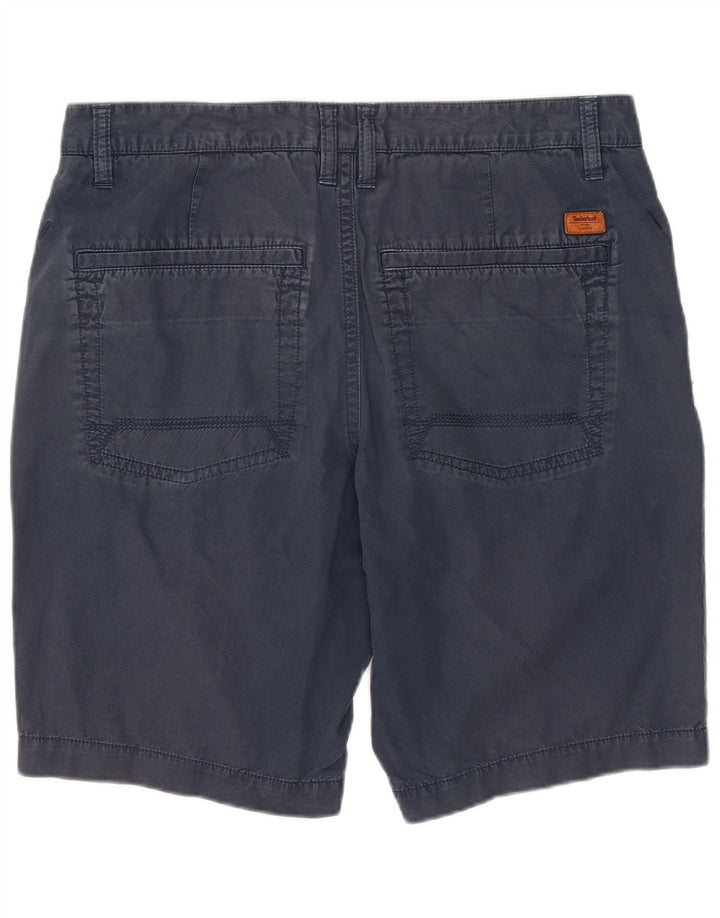 Pantaloncini casual da uomo Timberland W32 medio cotone blu navy