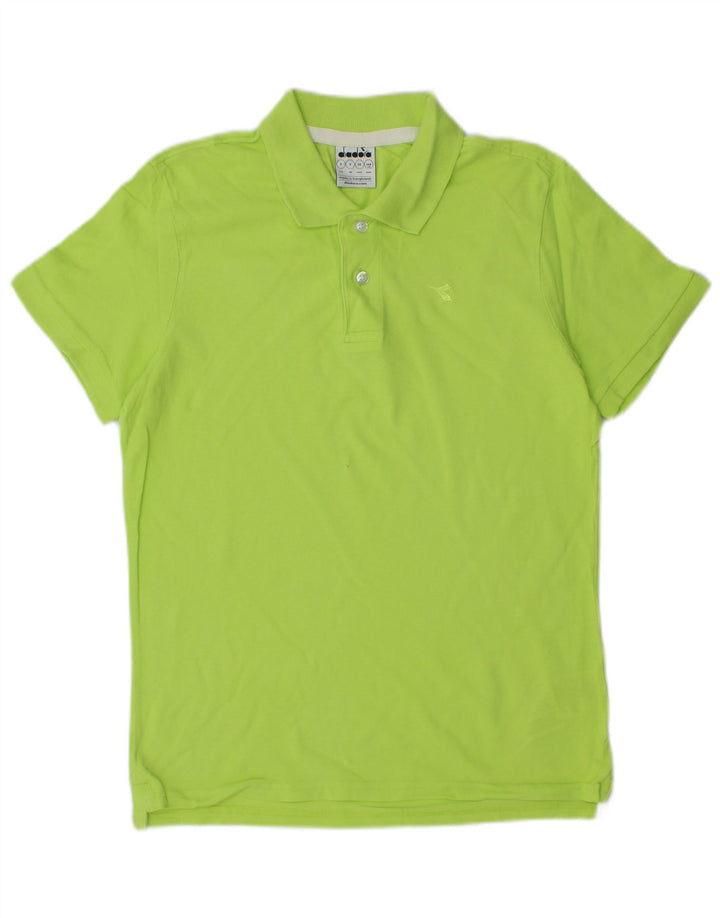 Polo DIADORA Uomo Small Verde Cotone