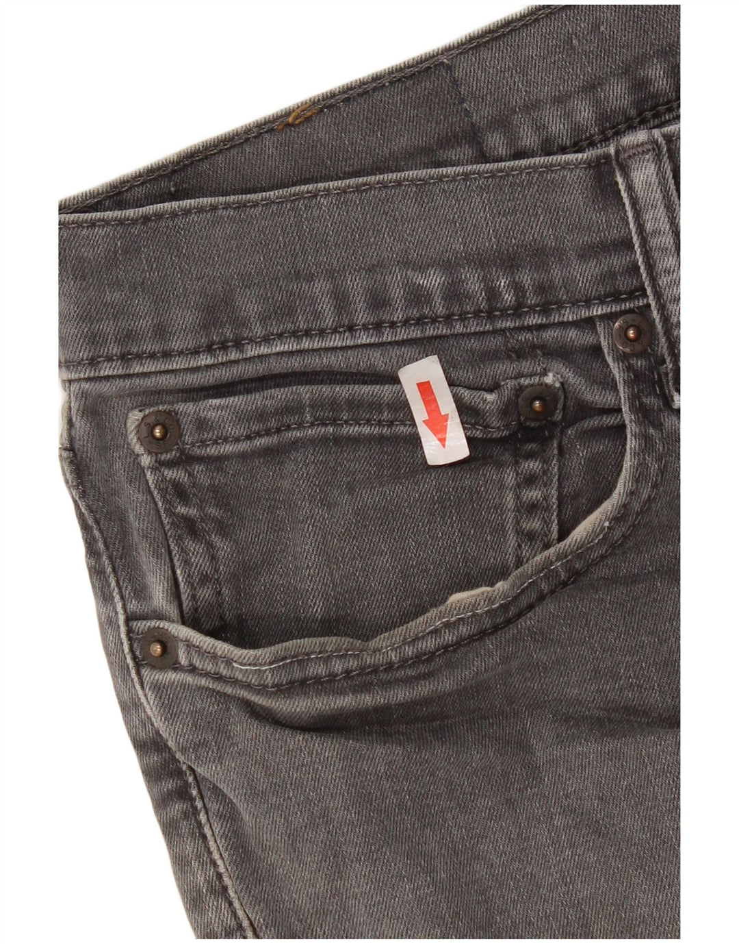 Levi's Uomo 511 Slim Jeans W34 L30 Cotone Grigio