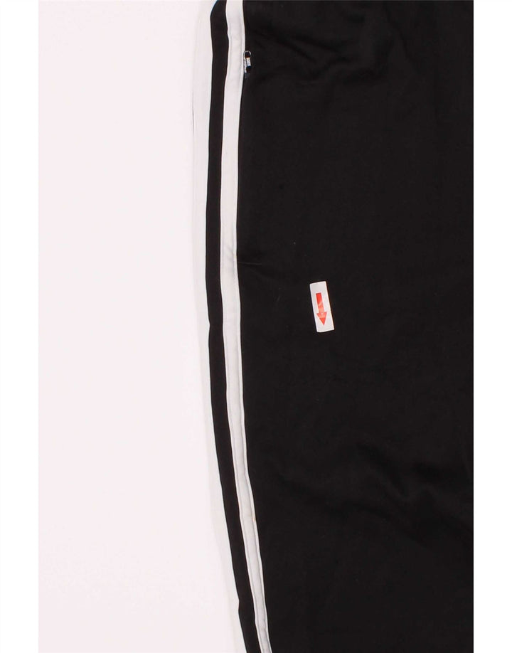 Pantaloni della tuta Adidas Climalite da ragazzo 11-12 anni in poliestere nero