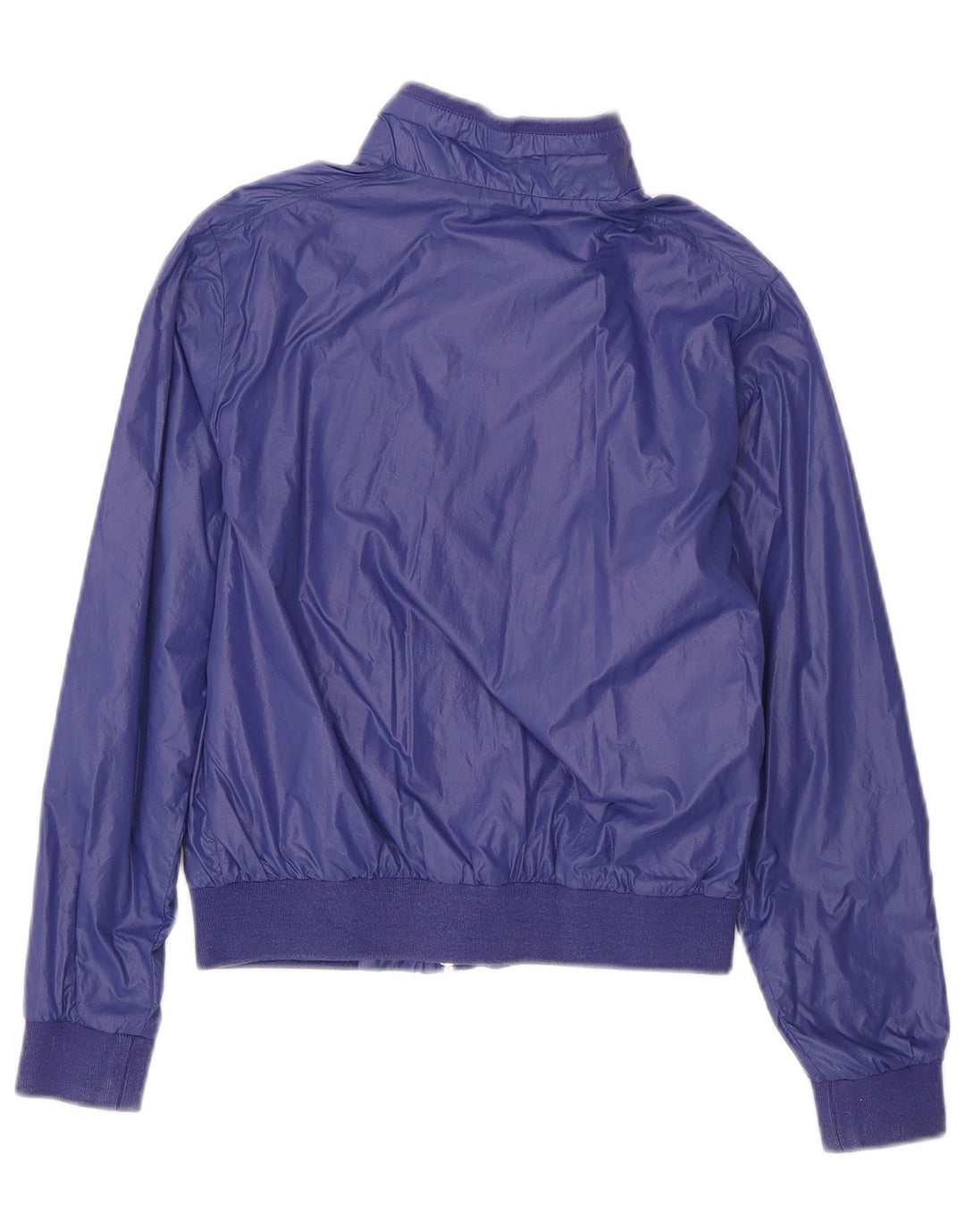 Giubbotto bomber Moncler per ragazze 11-12 anni in nylon blu