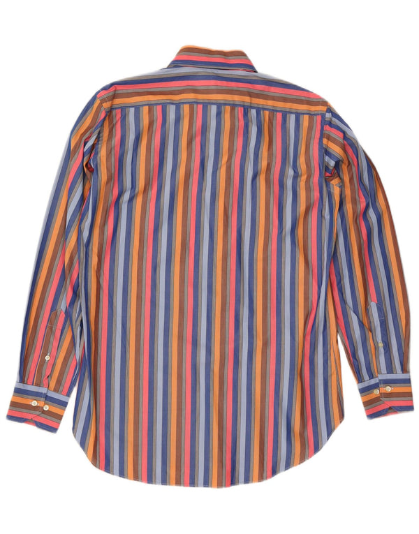 ETRO Mens Milano Shirt Large Multicoloured Striped