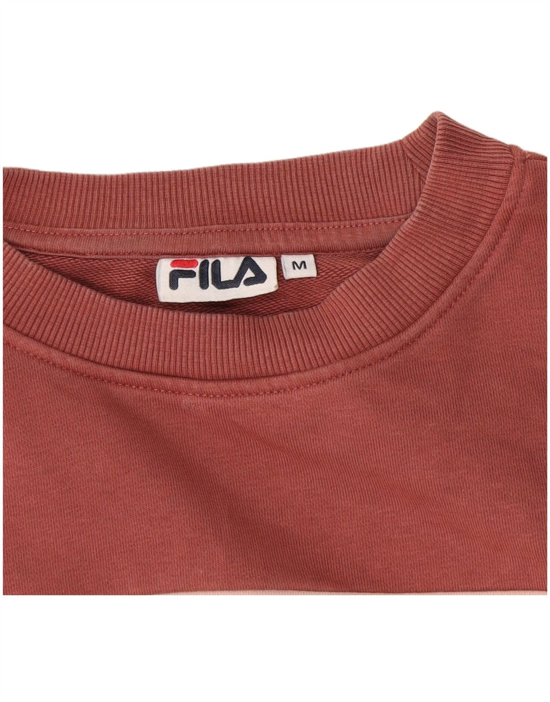 Felpa grafica da donna FILA Maglione UK 14 Medium Black Colourblock