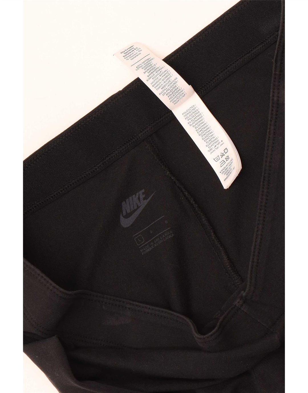 Leggings da donna Nike UK 14 grande cotone nero