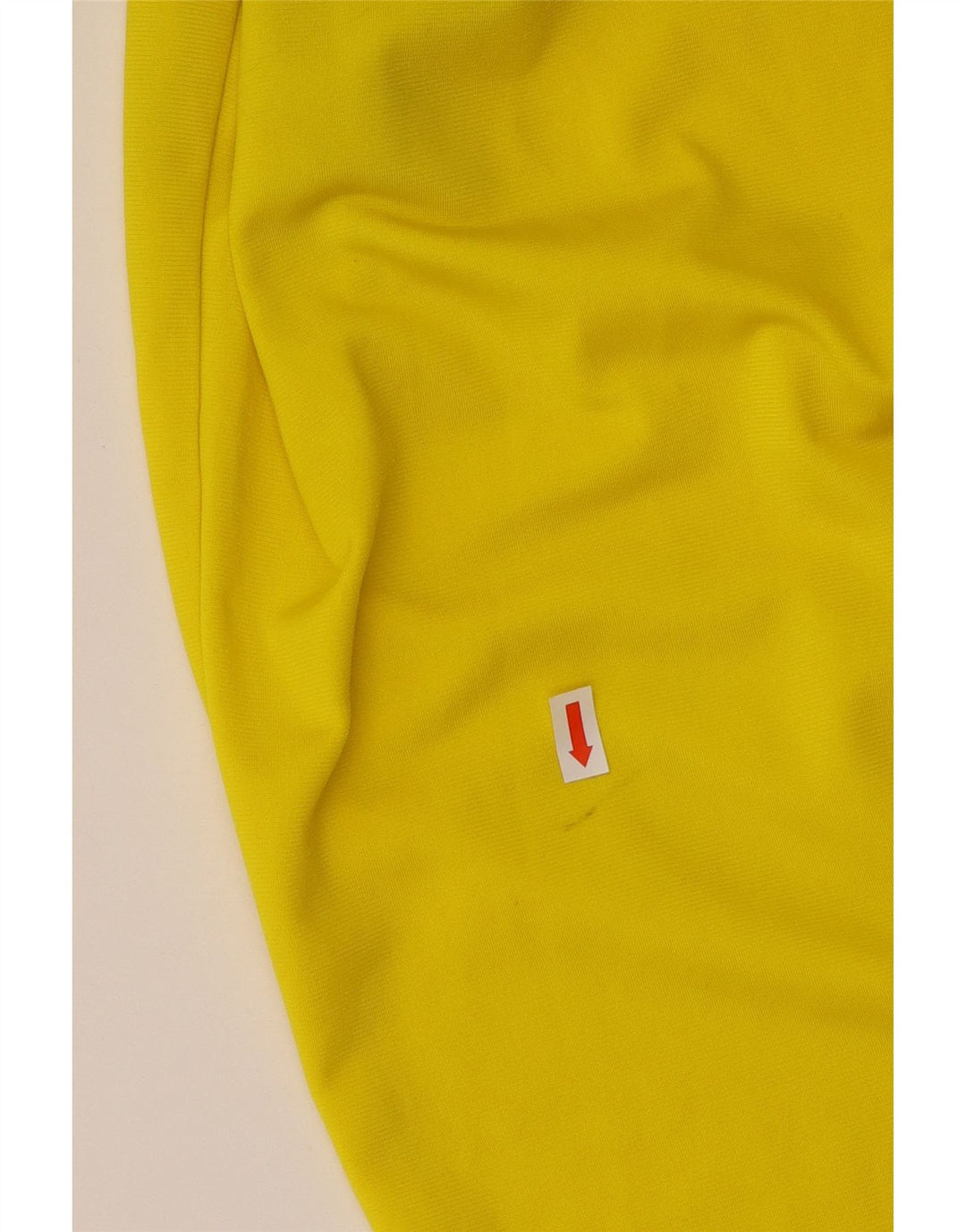 Pantaloni da tuta da donna ADIDAS UK 8 Small Giallo Poliestere