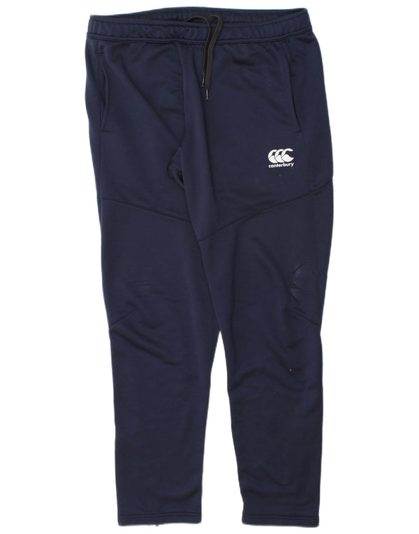 Pantaloni da tuta da uomo Canterbury XL poliestere blu navy