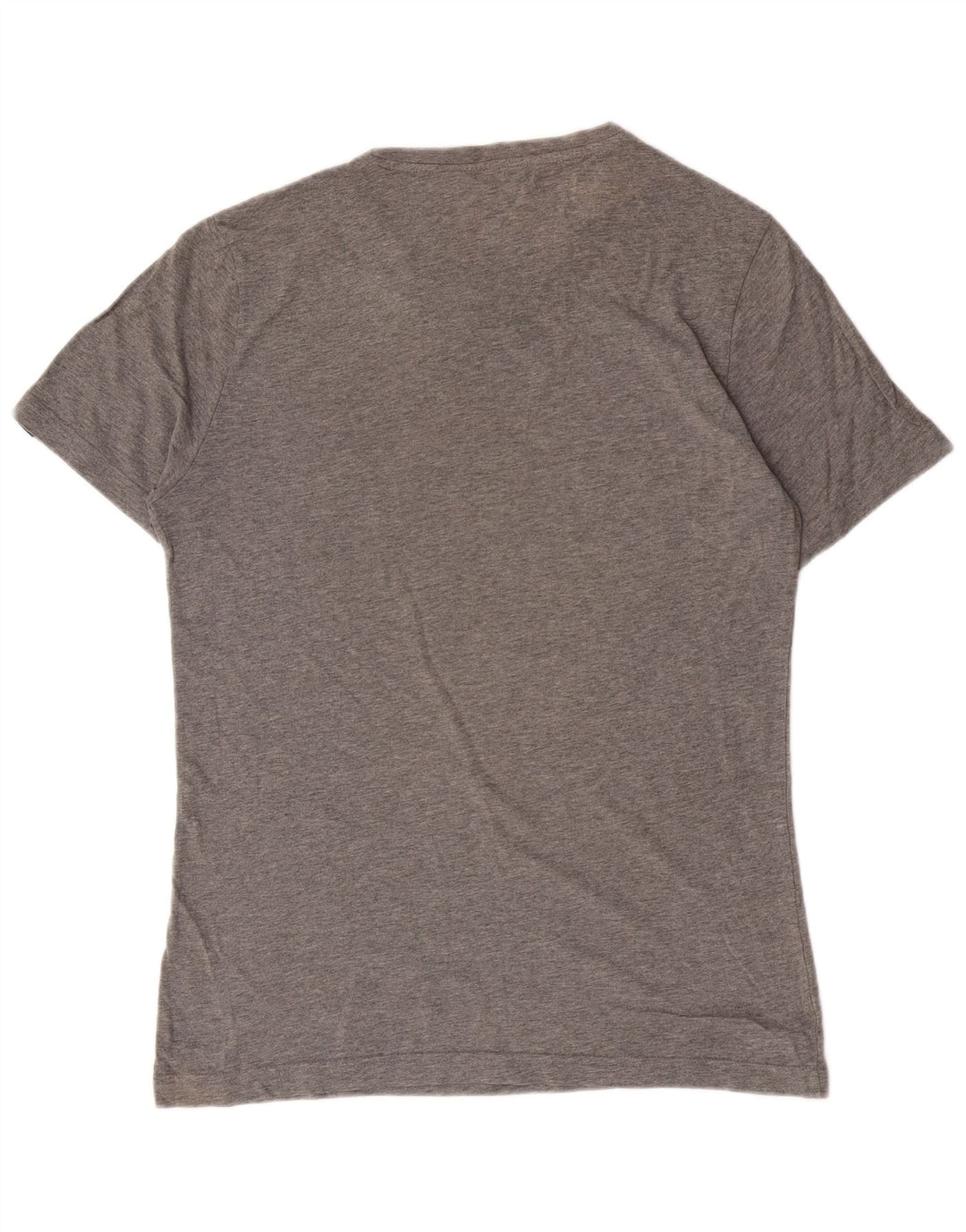 T-shirt grafica da uomo Puma Top Small in cotone grigio