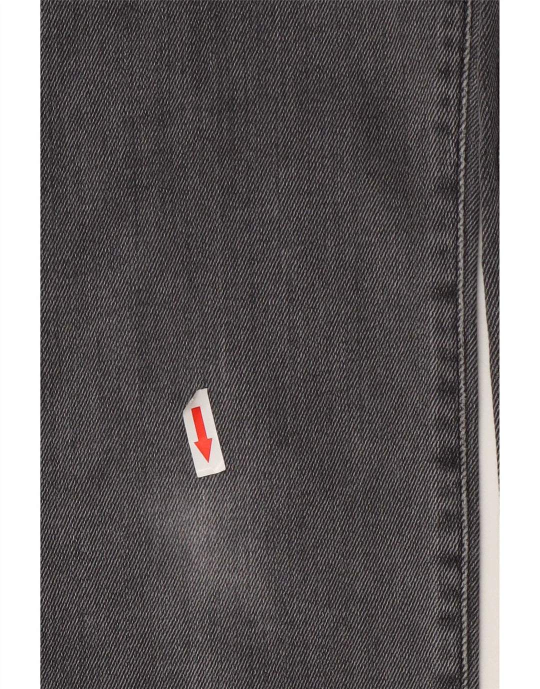 Jeans corti da donna Tommy Hilfiger W27 L25 cotone grigio