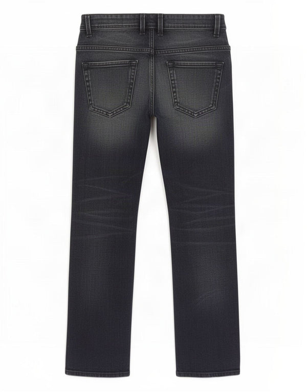 Jeans dritti da uomo Diesel Paddom W30 L32 in cotone blu navy