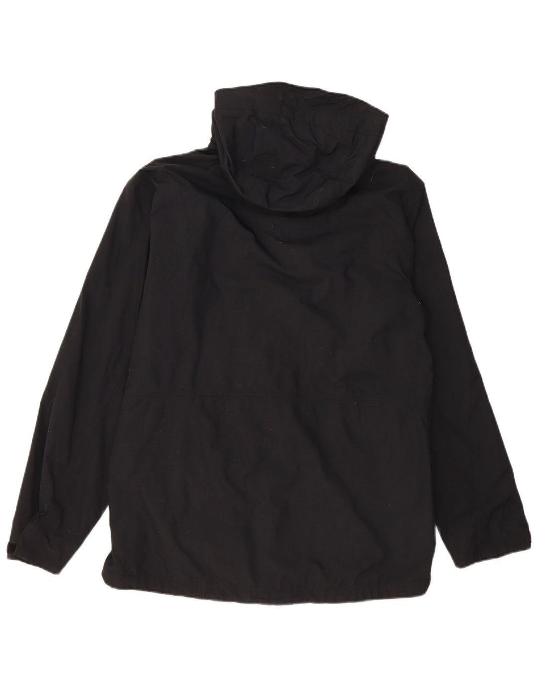Giacca a vento con cappuccio da uomo Columbia UK 38 nylon nero medio
