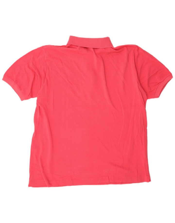 Polo da uomo Lacoste taglia 8 3XL cotone rosa
