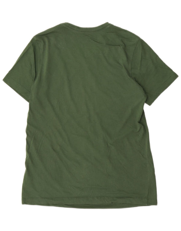 T-shirt Nike da uomo Top Small in cotone verde