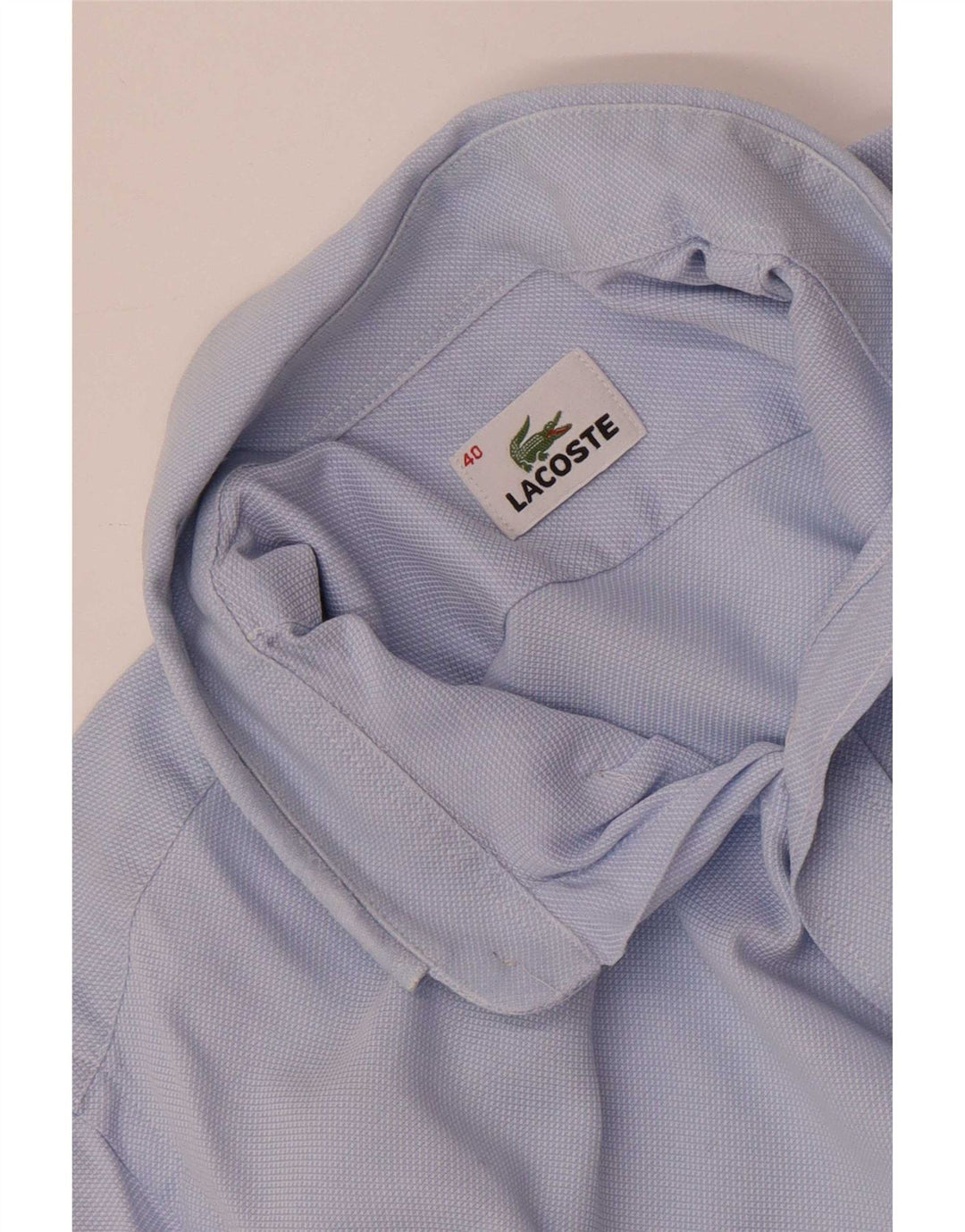 Camicia da uomo Lacoste taglia 40 blu medio