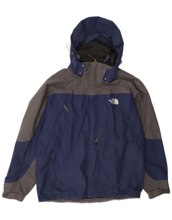 The North Face Giacca antipioggia da uomo Gore-Tex UK 40 Large Blu Navy Colourblock
