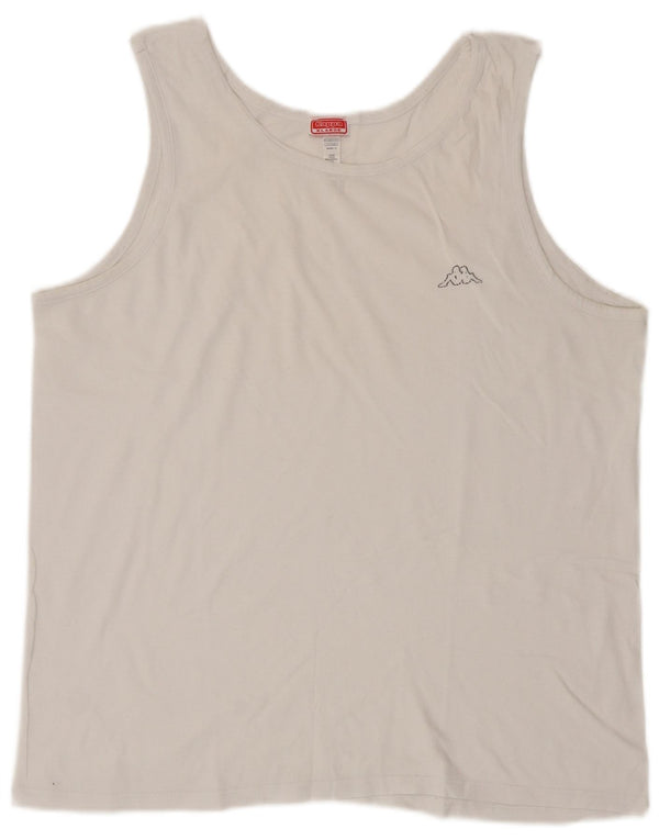 Canotta da donna Kappa UK 18 XL cotone bianco