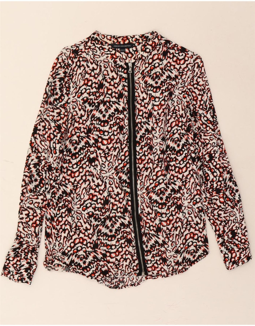 FRENCH CONNECTION Womens Blouse Top UK 10 Small Multicoloured Vintage French Connection and Second-Hand French Connection from Messina Hembry 