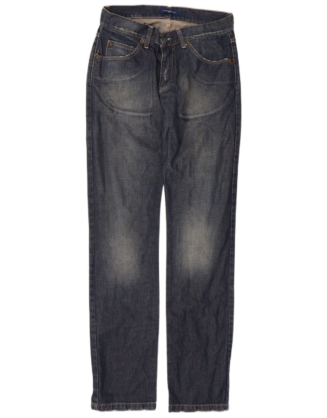 Jeans dritti da donna Daniele Alessandrini W31 L33 cotone blu