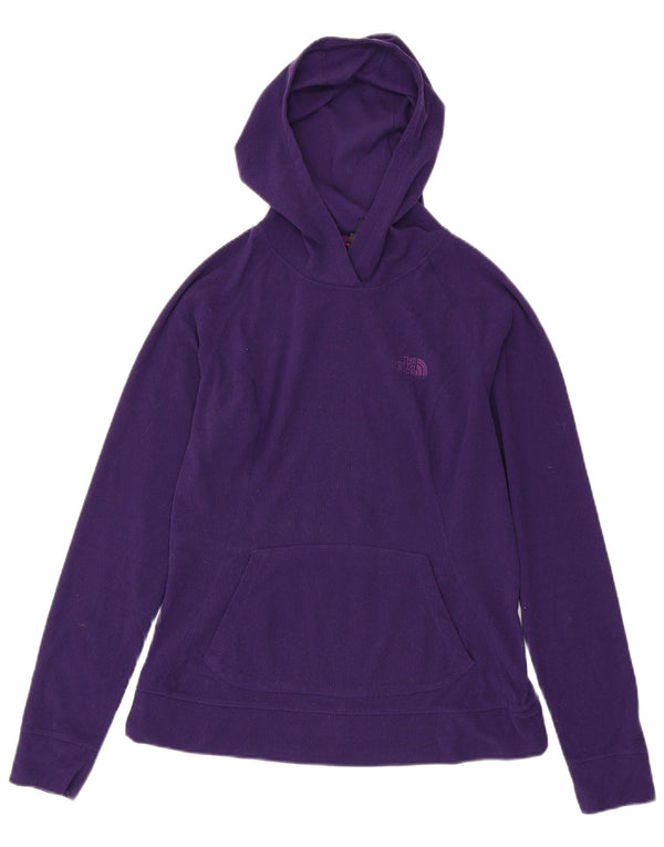Maglione con cappuccio in pile da donna The North Face UK 12 Poliestere viola medio