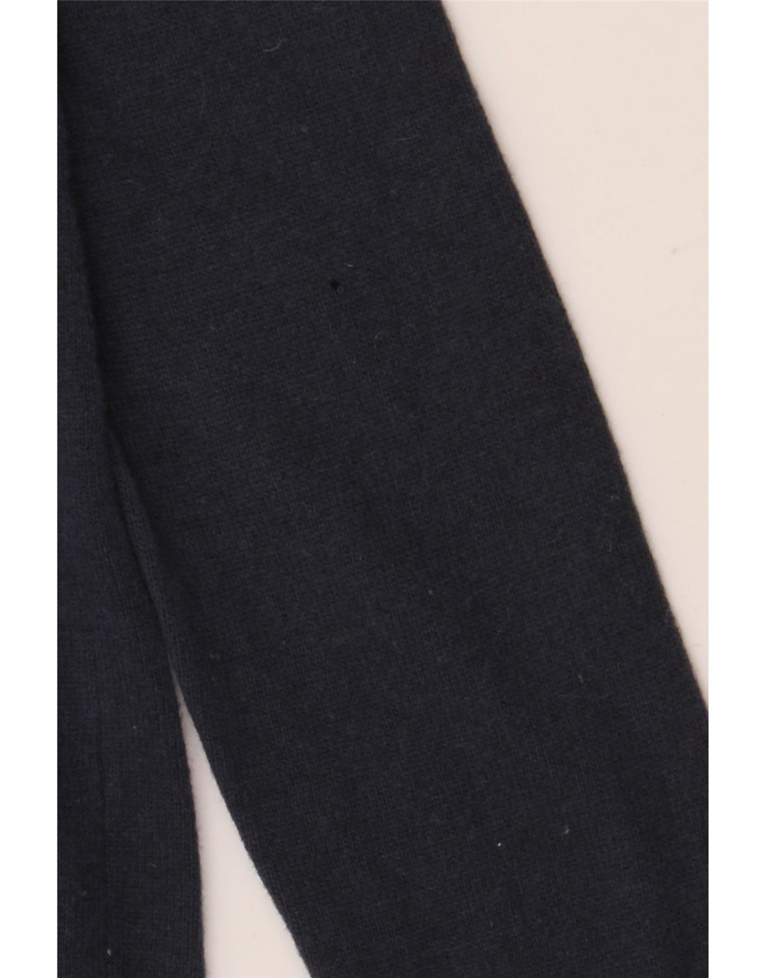 BENETTON Maglione da uomo con scollo a barca piccolo in lana vergine blu navy