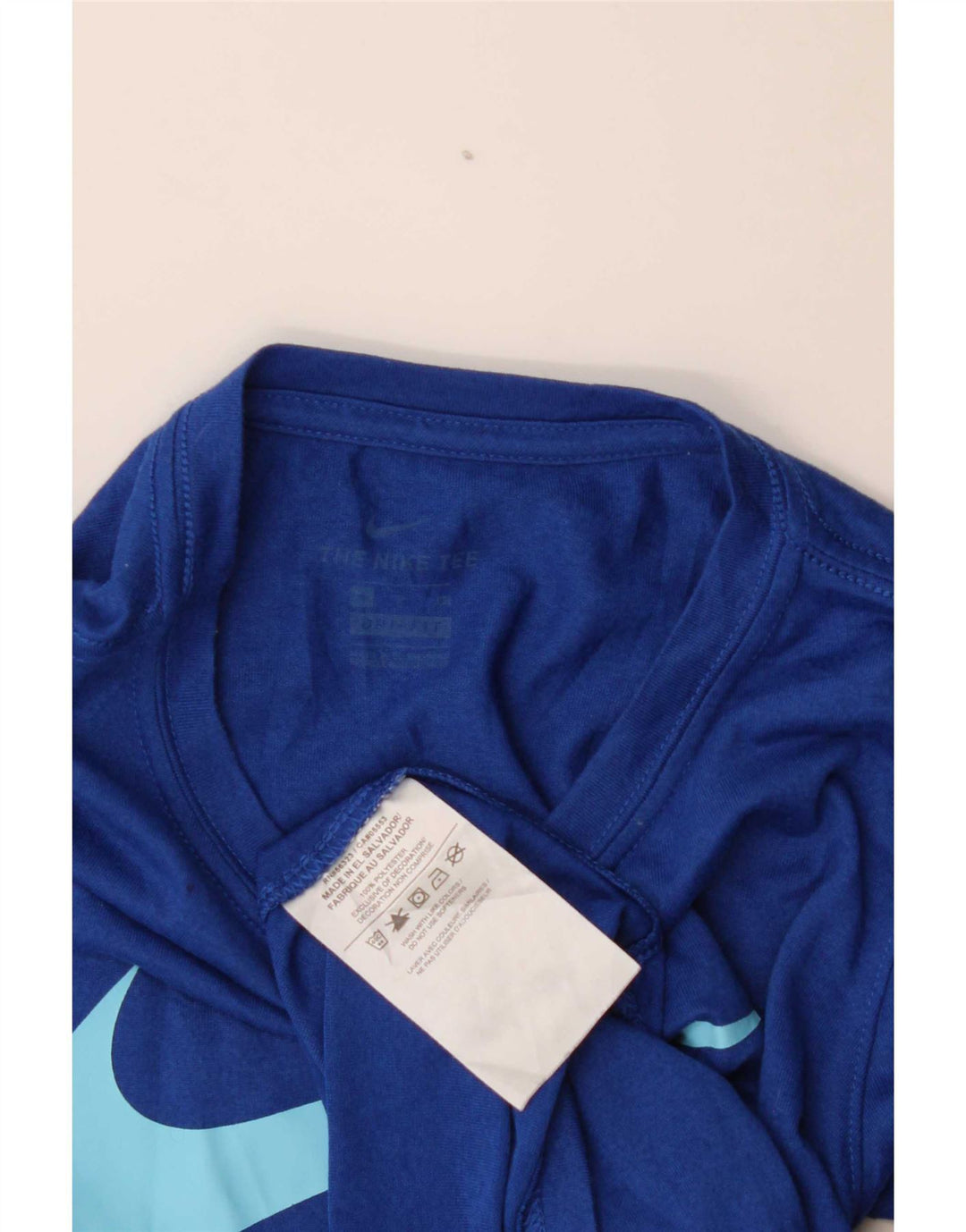 T-shirt grafica Nike Dri Fit da ragazzo, 9-10 anni, in poliestere blu