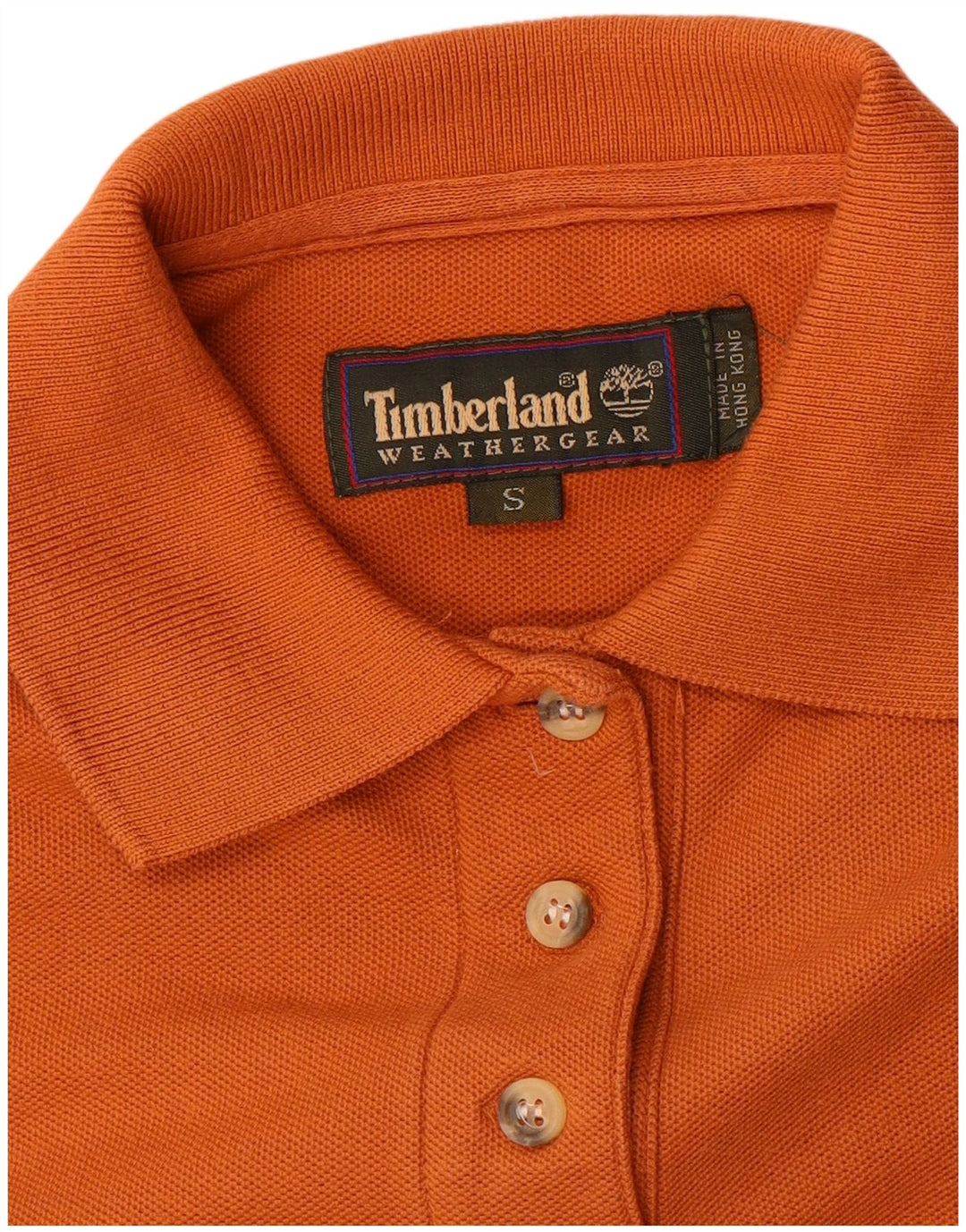 Polo da donna TIMBERLAND UK 10 piccola arancione