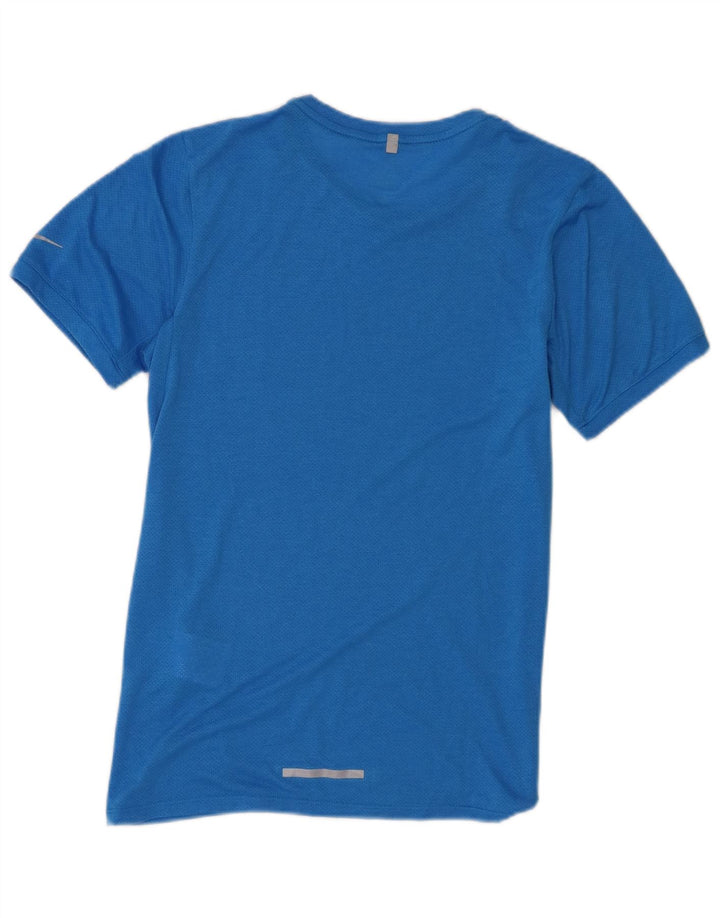 T-shirt Nike Dri Fit da uomo, piccola, in poliestere blu
